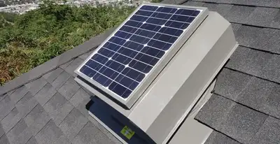 attic fan installation services with energy-efficient roof-mounted ventilation system in Tacoma, WA