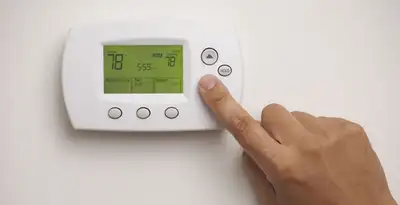 Digital thermostat installation with precise temperature programming in Tacoma, WA
