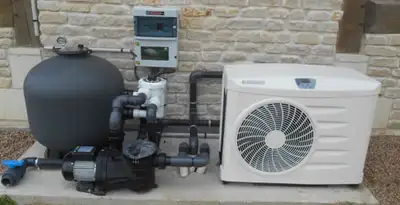 electric heater installation services with connected outdoor heating system equipment in Tacoma, WA