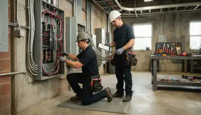 Electrician providing residential electrical service in Tacoma, WA