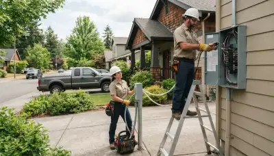 Tacoma, WA electrician services from Christmas Lights MT-septic?