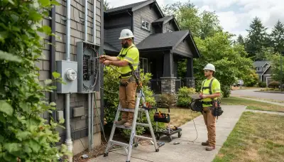 Electrician providing professional residential electrical services in Tacoma, WA