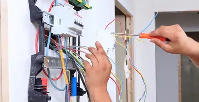 electrician services performing residential electrical panel wiring in Tacoma, WA