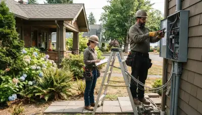 Professional electrician and Christmas lighting services in Tacoma, WA