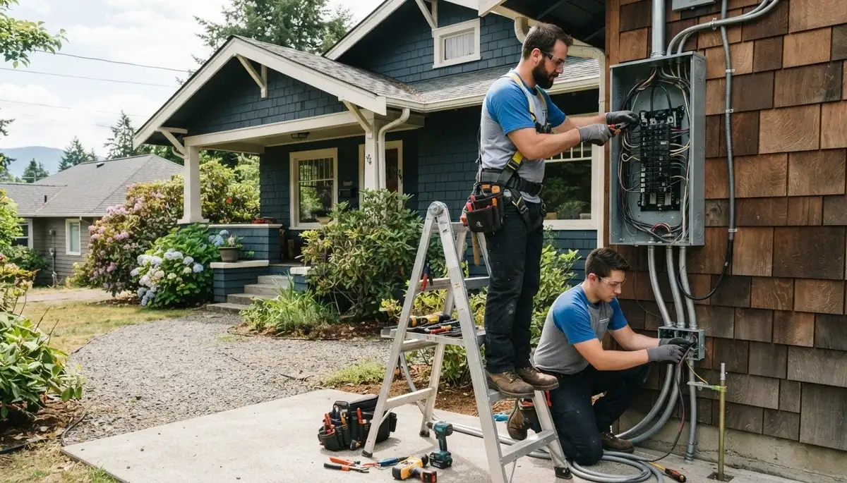Tacoma, WA electrician providing professional residential electrical services
