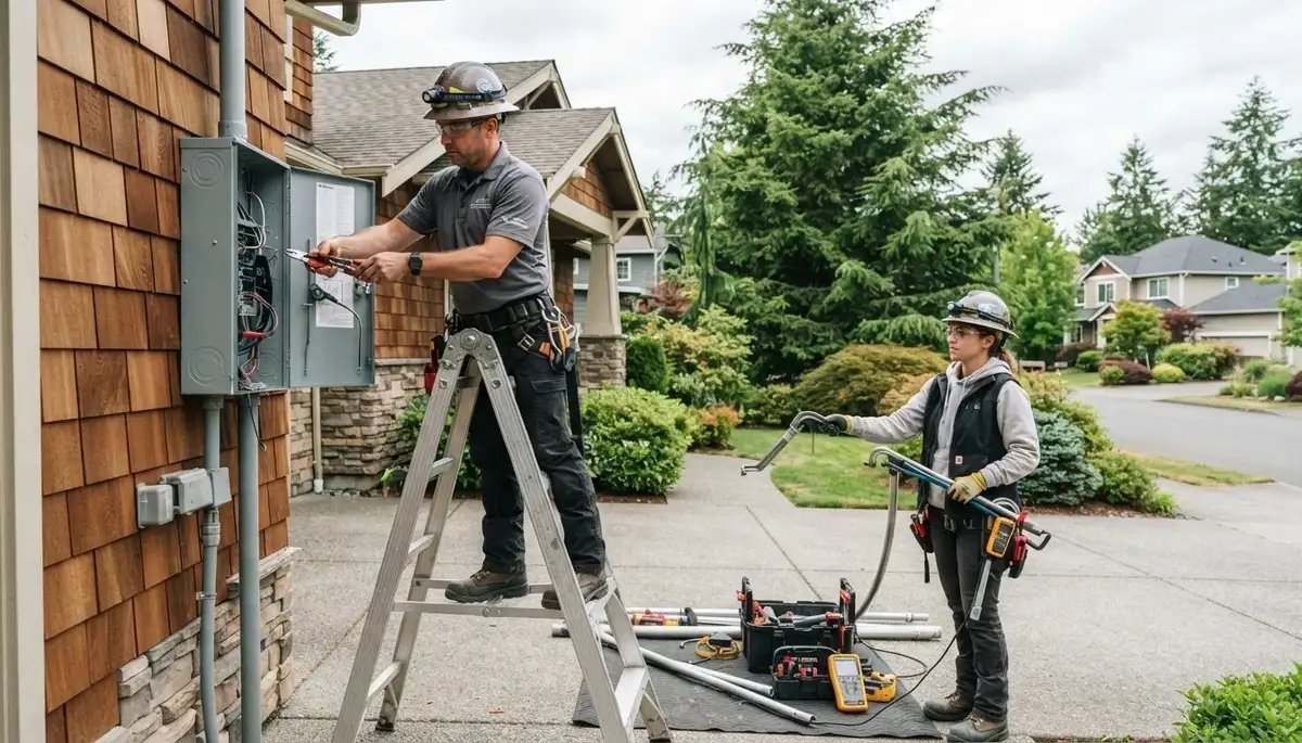 Tacoma, WA electrician providing professional electrical services