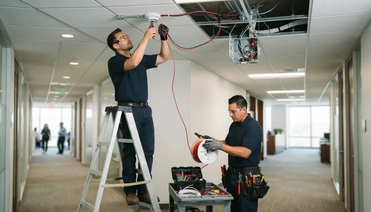 Fire alarm installation service for homes in Tacoma, WA by On Call Electrical
