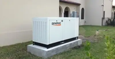generator installation service showing standby generator professionally installed for residential power backup in Tacoma, WA