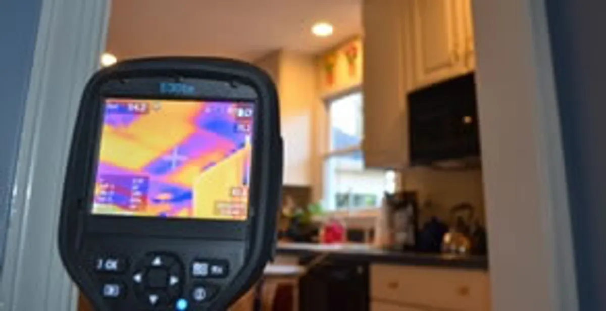 home energy audit service using thermal imaging to evaluate electrical efficiency inside a home in Tacoma, WA