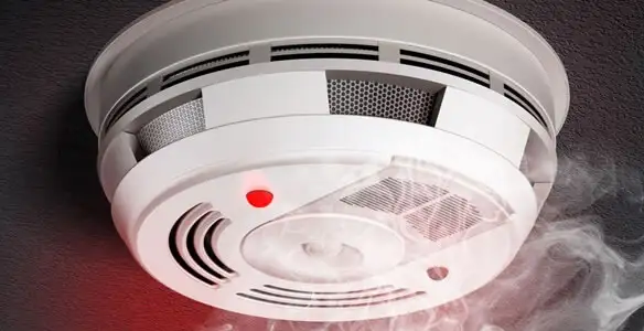 Installed smoke detector providing reliable fire detection in Tacoma, WA