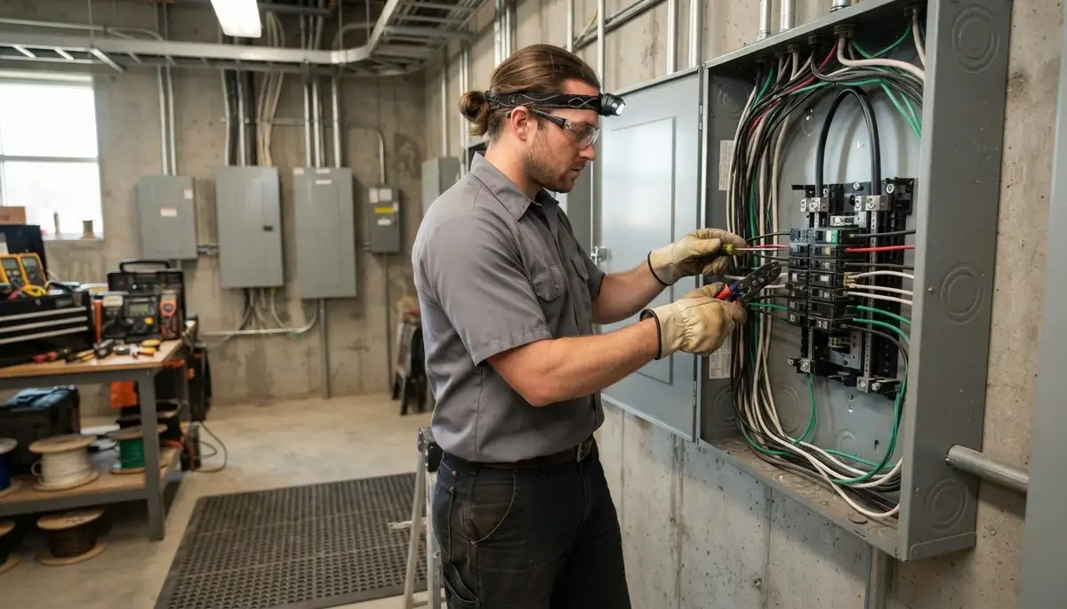 Licensed electrician serving Tacoma, WA with residential panel, circuit, and wiring services