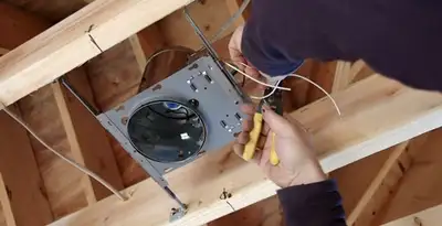 Professional recessed lighting installation with electrical wiring by licensed electricians in Tacoma, WA