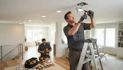 Recessed lighting installation service for Tacoma, WA homes by local electricians