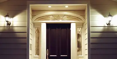 security light installation services with professionally installed entryway lighting in Tacoma, WA