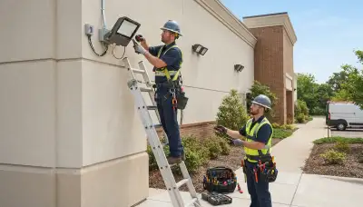 Security light installation and repair service for Tacoma, WA homes by On Call Electrical
