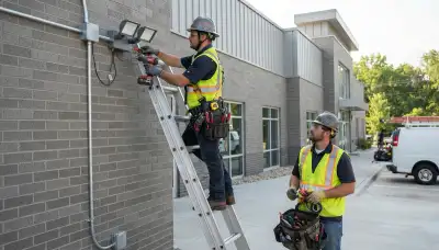 Security light installation and repair service for Tacoma, WA homes by a licensed electrician