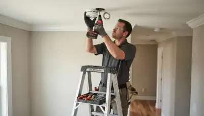 Smoke detector installation by a licensed electrician in Tacoma, WA