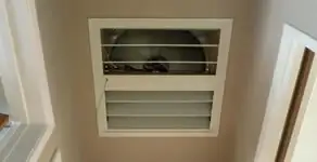whole house fan installation services with ceiling-mounted ventilation system in Tacoma, WA
